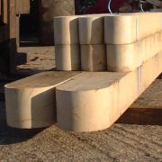 Rounded End Beams